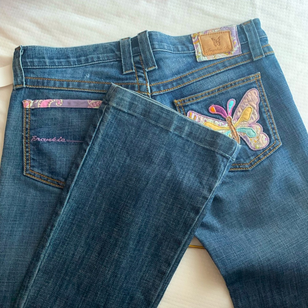 Rare Frankie B.'s low-waisted jeans